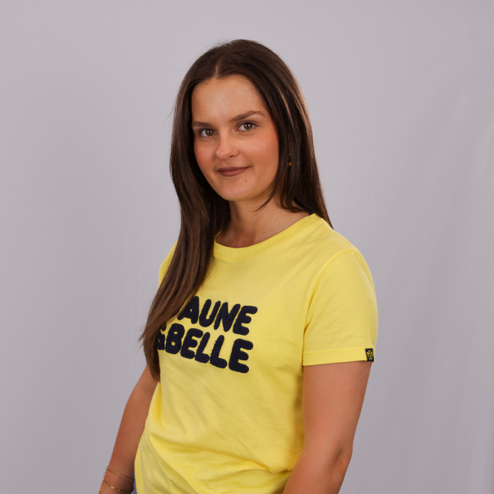 T-shirt femme Jaune et Belle ASM Clermont