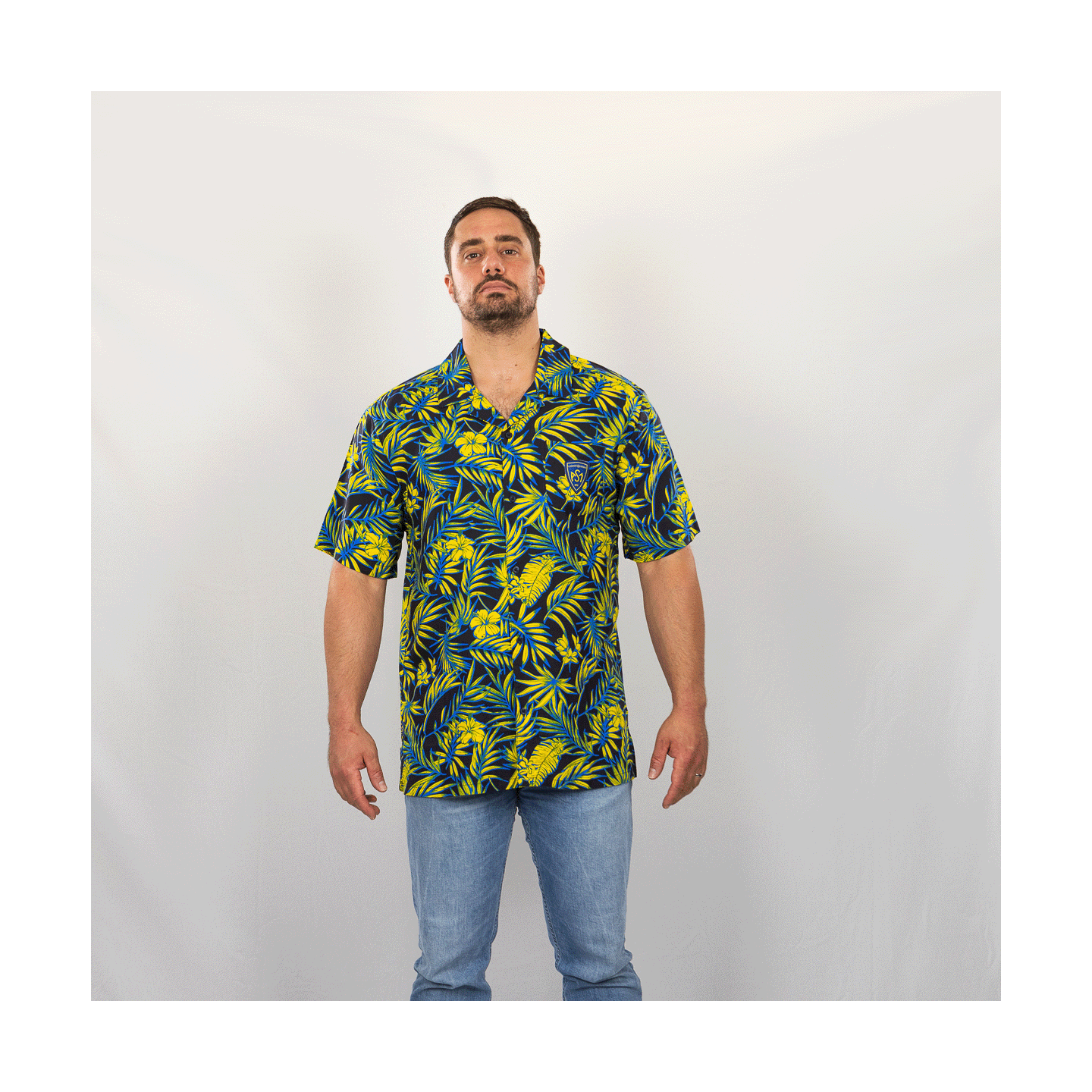 Chemise De Pêche Magellan Outdoor Pour Homme, Taille XL, Jaune, à Manches Courtes, Idéale Pour La Pêche