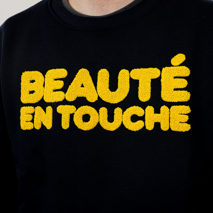 Sweat à col rond homme Beauté en Touche ASM Clermont