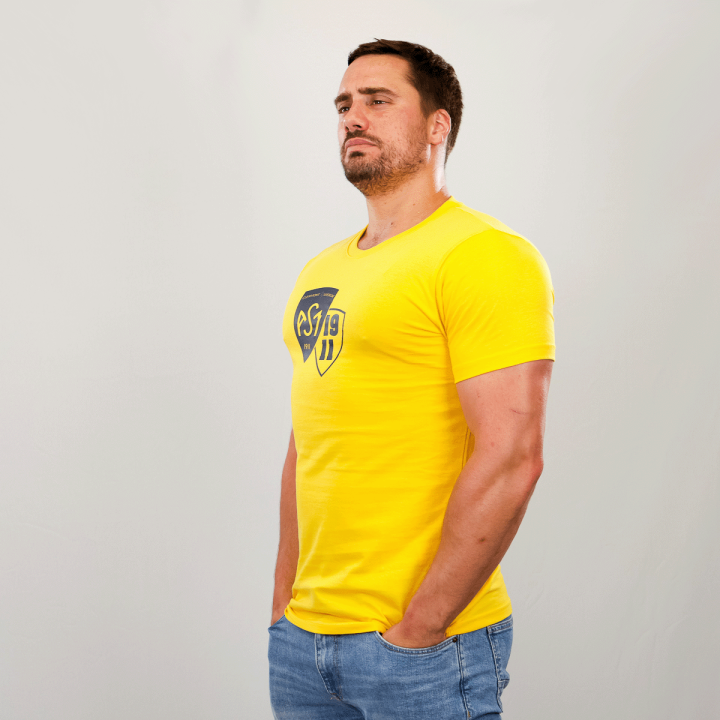 T-shirt homme double blason ASM Clermont