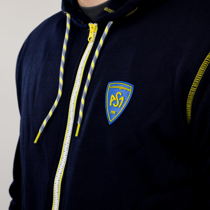 Veste hoodie homme Jaspar ASM Clermont