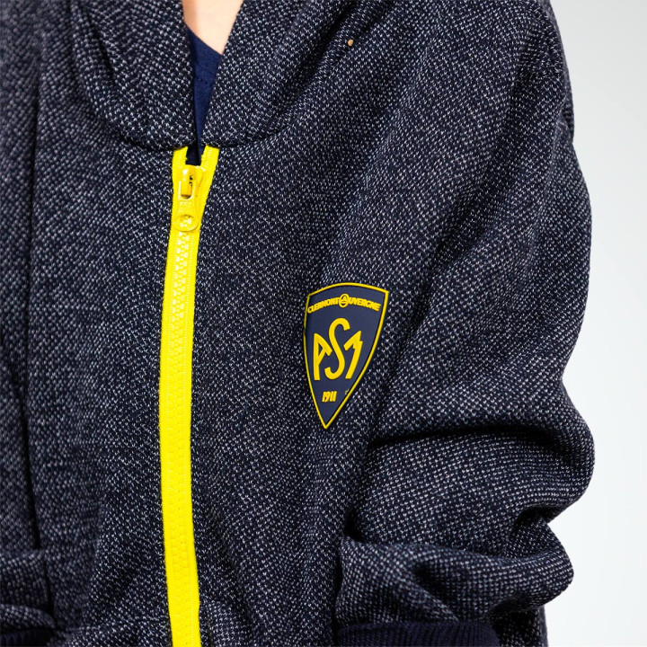 Sweat à capuche enfant Solid ASM Clermont