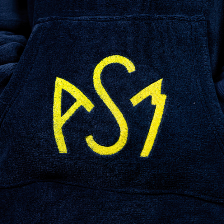 Sweat plaid Logo ASM Clermont