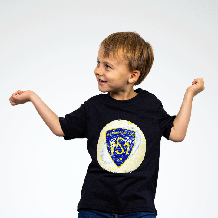 T-shirt enfant Sequins ASM Clermont