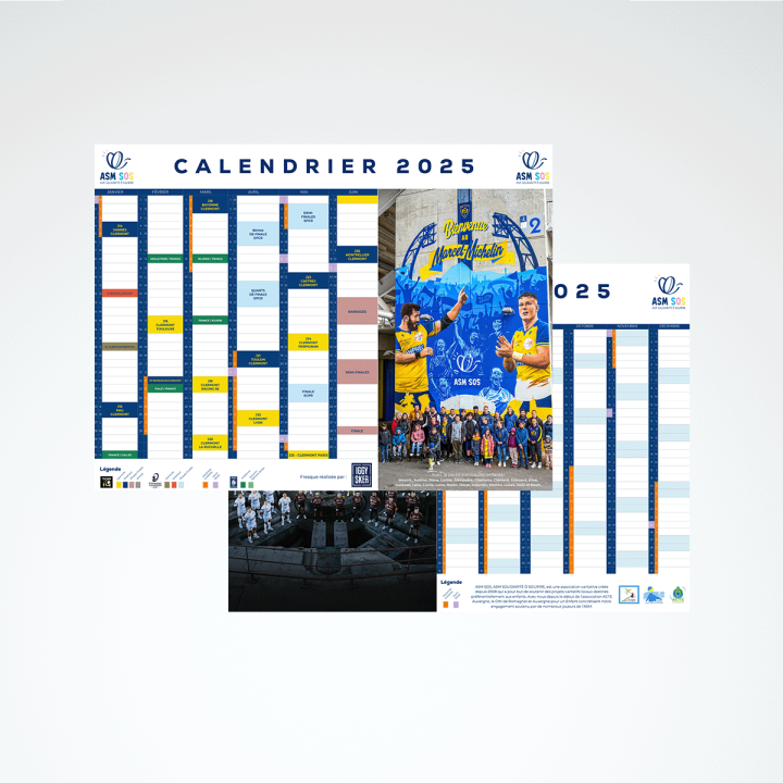 CALENDRIER ASM SOS 2025