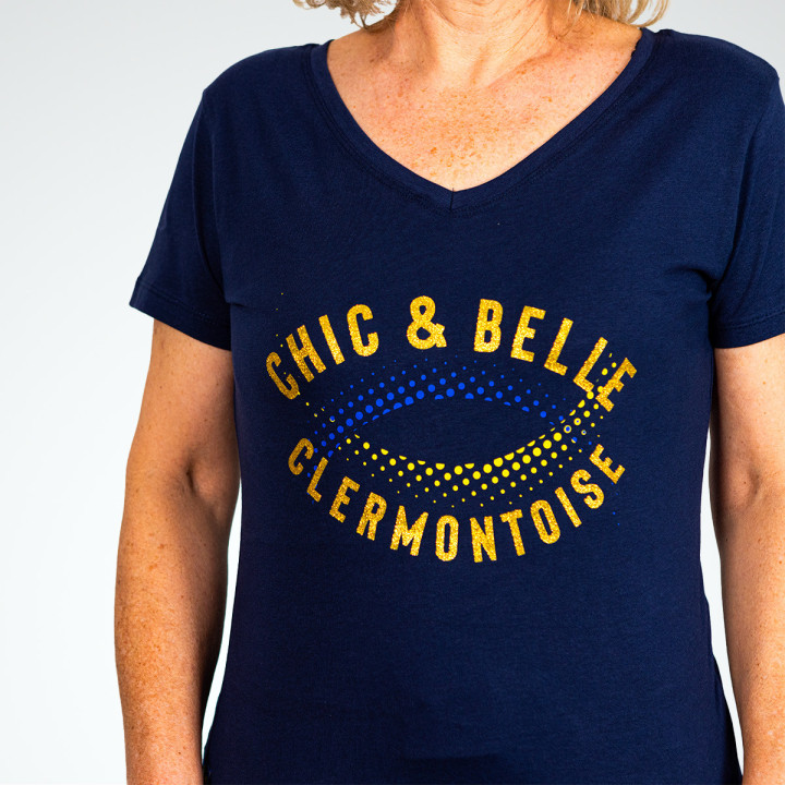 T-shirt femme Chic ASM Clermont