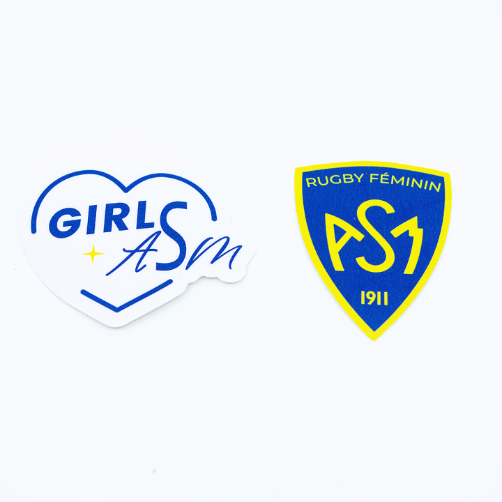 Autocollant ASM RUGBY FEMININ
