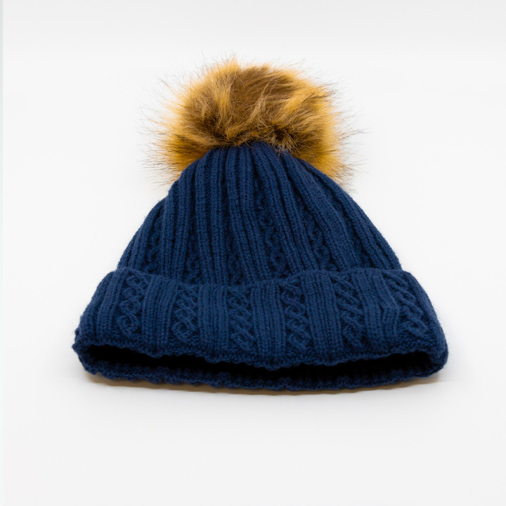 Bonnet enfant avec Pompon