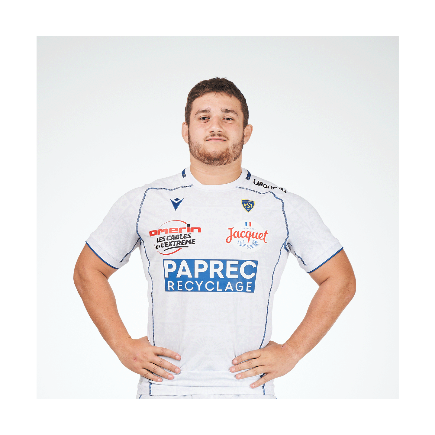 Maillot Macron Hereford 2019-2020 Domicile - Taille XL Homme, Blanc, D'occasion