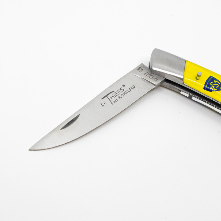 Couteau LE THIERS® avec un manche en résine et tire-bouchon