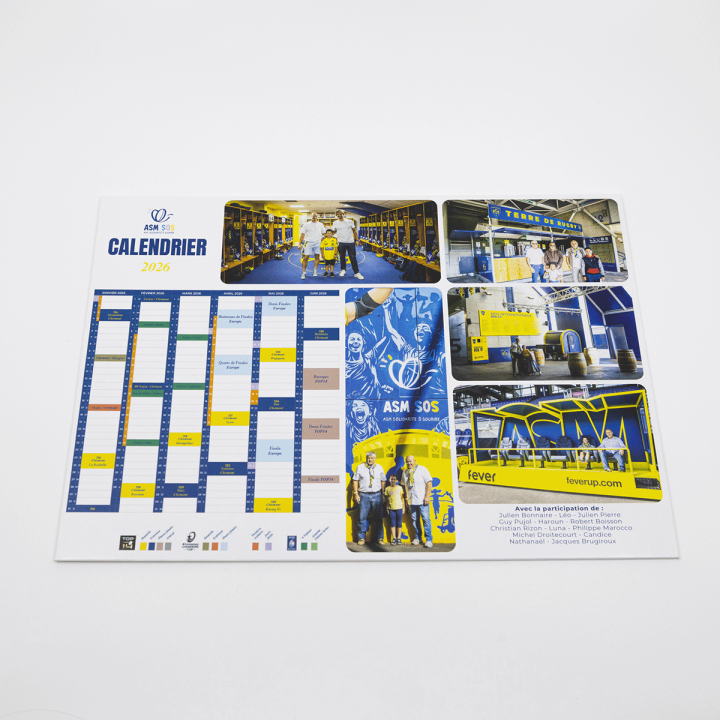 Tote Bag et Calendrier ASM SOS 2026