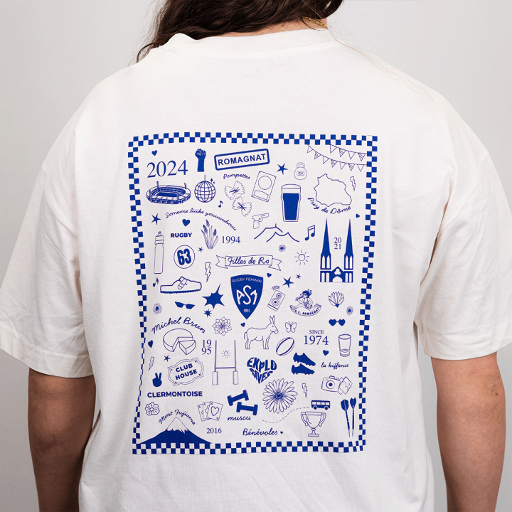 T-shirt Oversize Femme Fille de Ro