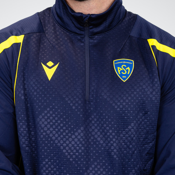 SWEAT HOMME 1/4 ZIP TRAINING MACRON 2026/2027