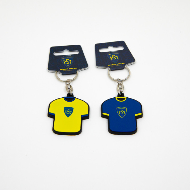 Porte-clés en vinyle maillot ASM Clermont