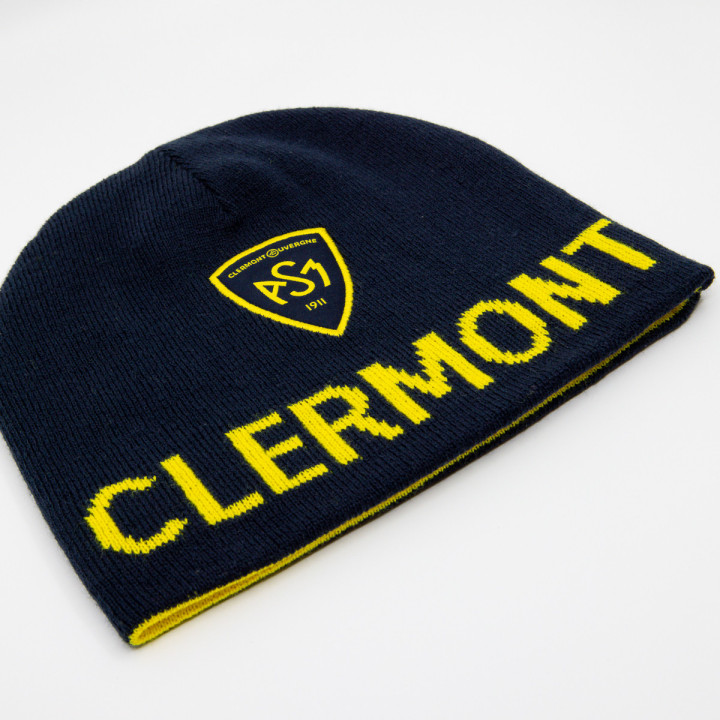 Bonnet adulte réversible ASM Clermont