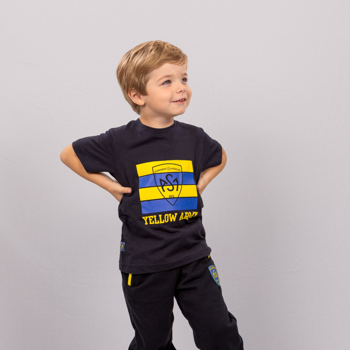 T-shirt enfant bandes ASM Clermont