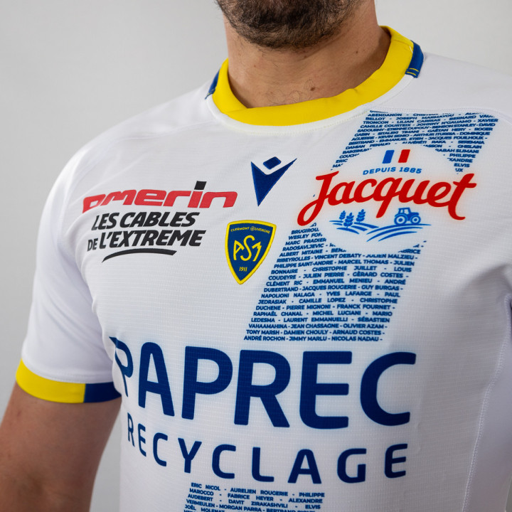 Maillot Collector 100 sélections replica ASM Clermont 2022/2023